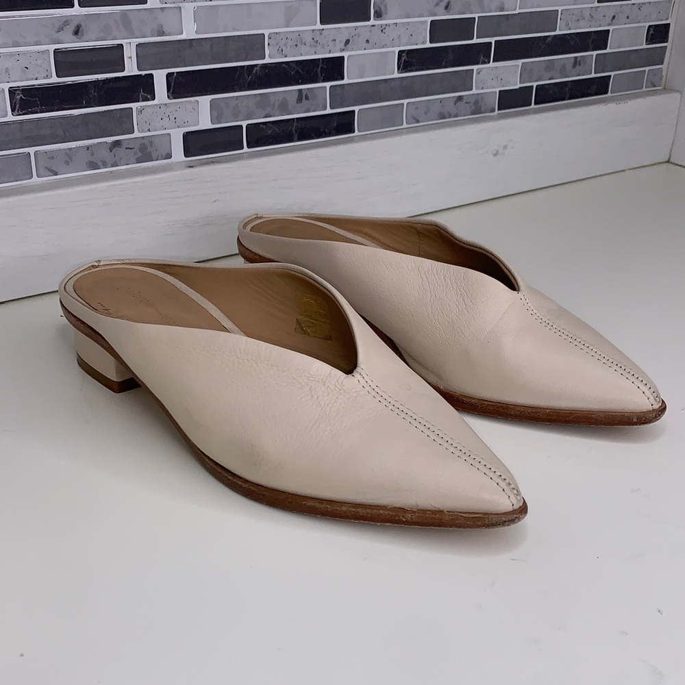 PALOMA WOOL SINGAPUR MULES Im ercu leather size 7 - Picture 4 of 9